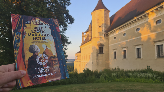 Sommernachtskomödie Rosenburg 2025 Jubiläum Premiere