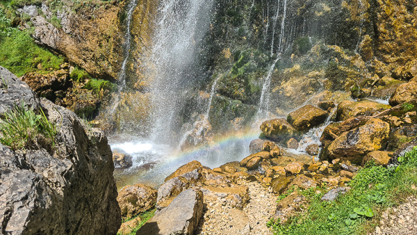 dalfazerwasser fall achensee mit hund