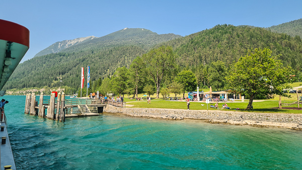 badestelle am achensee