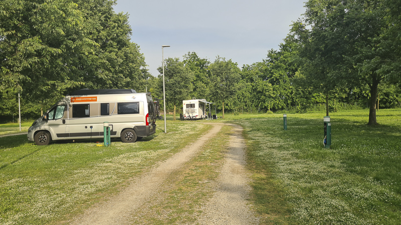 Camping al Po in Cremona mit Hund
