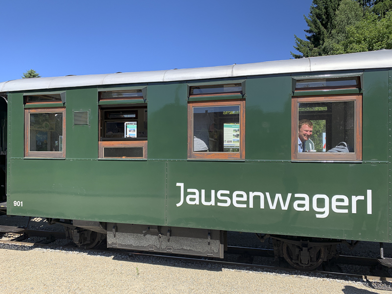 jausenwagerl litschau herrenteich waldviertelbahn station