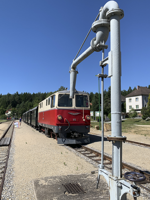 rote diesellok waldviertelbahn gmünd alt nagelberg
