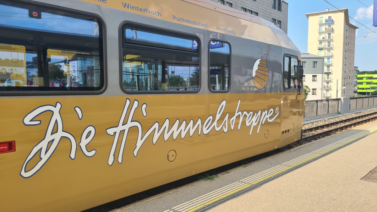 einsteigen in die mariazellerbahn