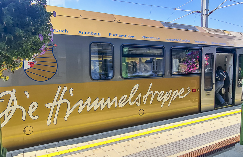 himmelstreppe mariazell ankunft