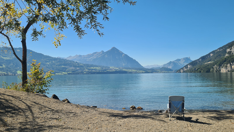 Campingplatz Manor Farm im September