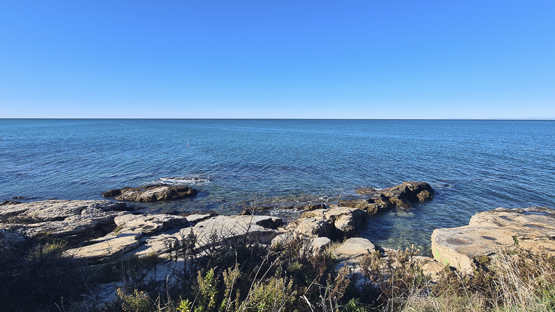 bei savudrija küstenland kroatien und slowenien im winter
