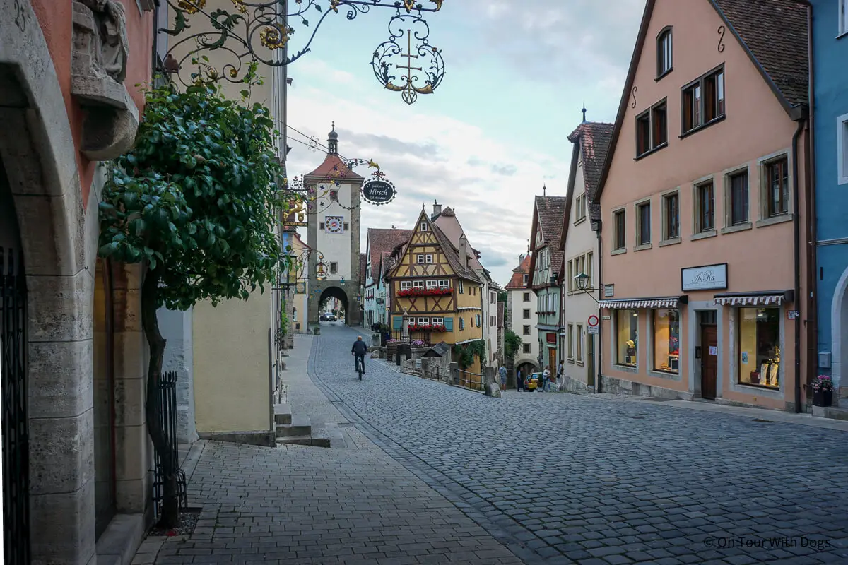 rothenburg ob der tauber innenstadt