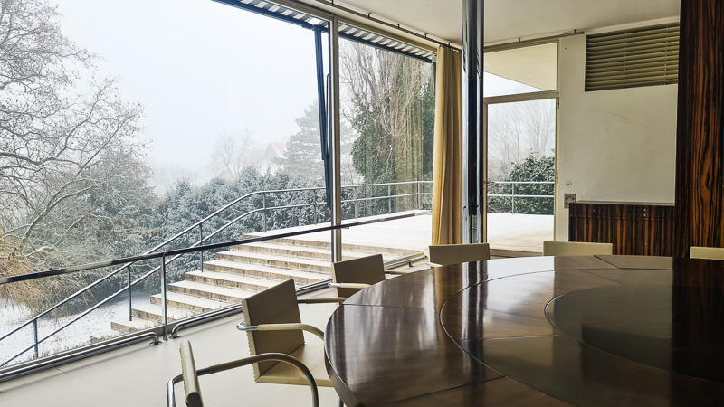 speisetisch villa tugendhat