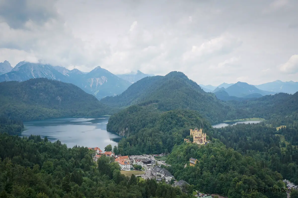 Blick auf Hohenschwangau