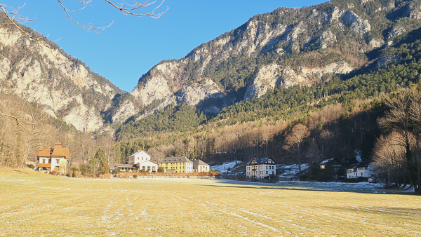 Thalhof Reichenau im Winter