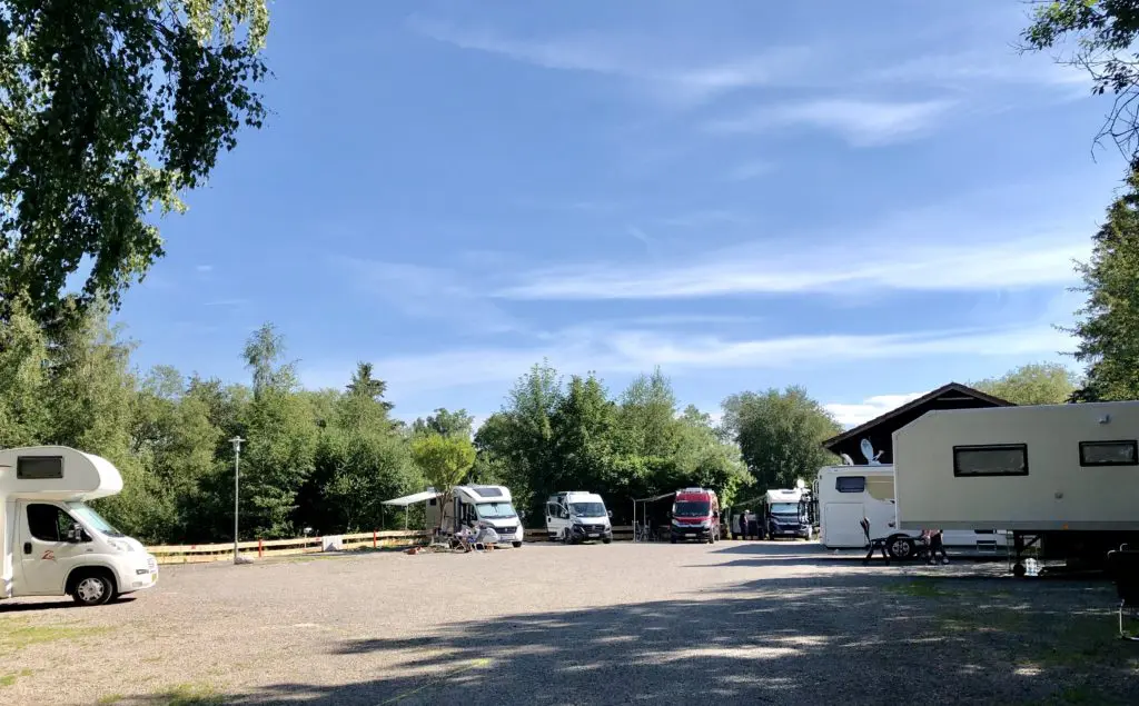 WOMO Stellplatz Grüntensee Camping