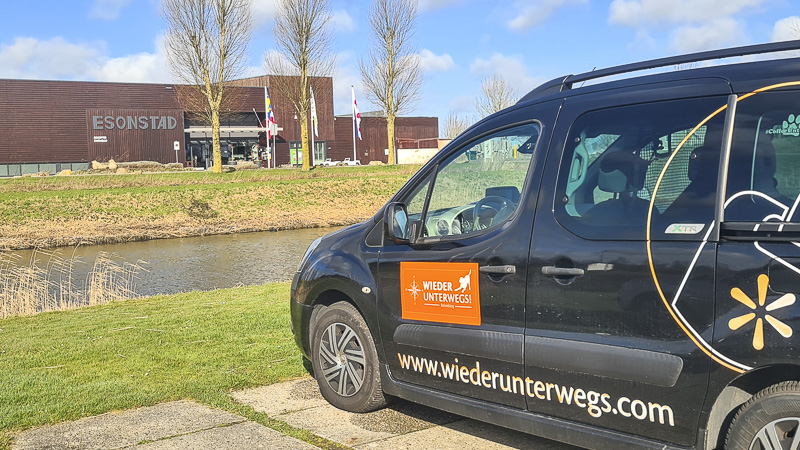 parkplatz im waterpark landal esonstad