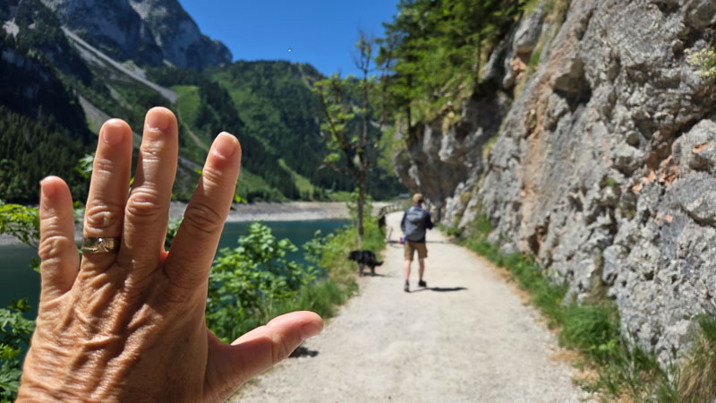 die wand am gosausee