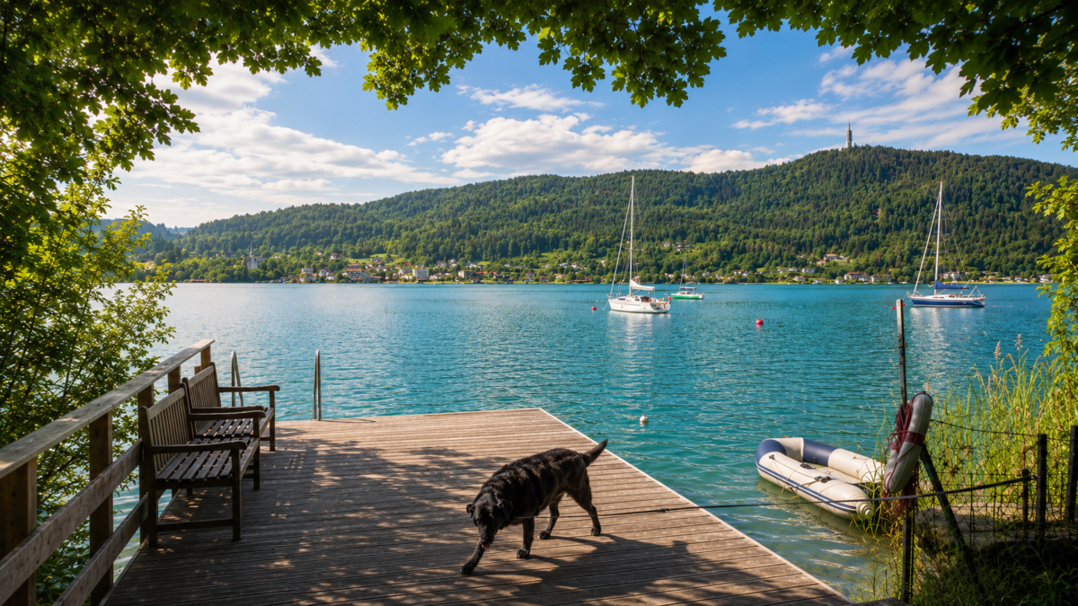 Urlaub mit Hund am Wörthersee: Das JO. Seehotel in Pörtschach