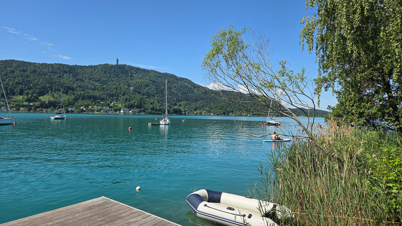 Hotel mit Hund am Wörthersee, Steg des JO
