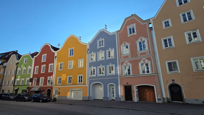 Silberzeile Schärding Barockhäuser