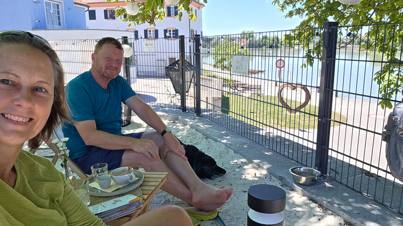 bistro mit innblick