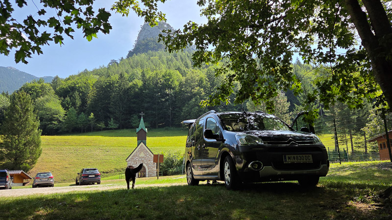 parkplatz kaiserbrunn flusswanderweg höllental