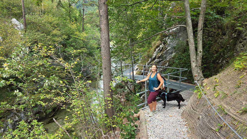 flusswanderweg Höllental nähe weichtalhaus