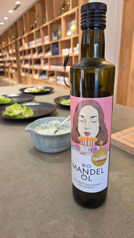 Kochen mit Mandelöl