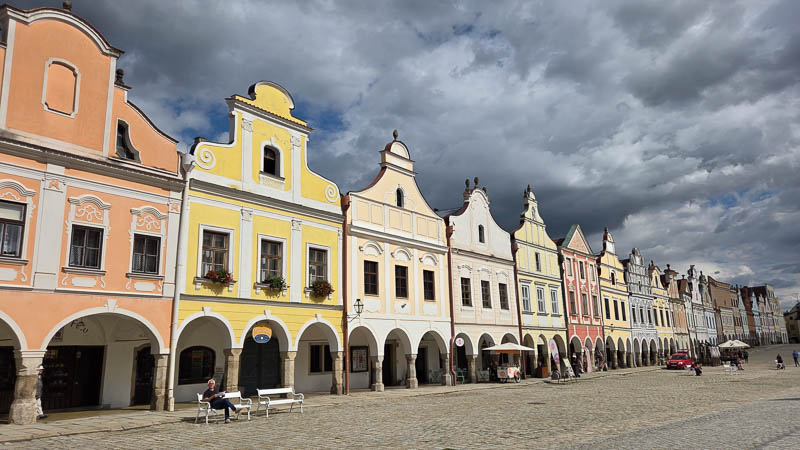 Telč Bürgerhäuser UNESCO