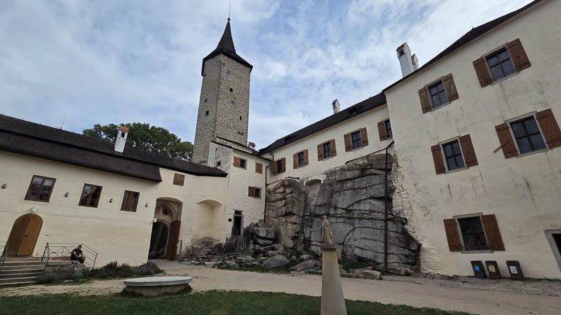 gotische Burg Roštejn