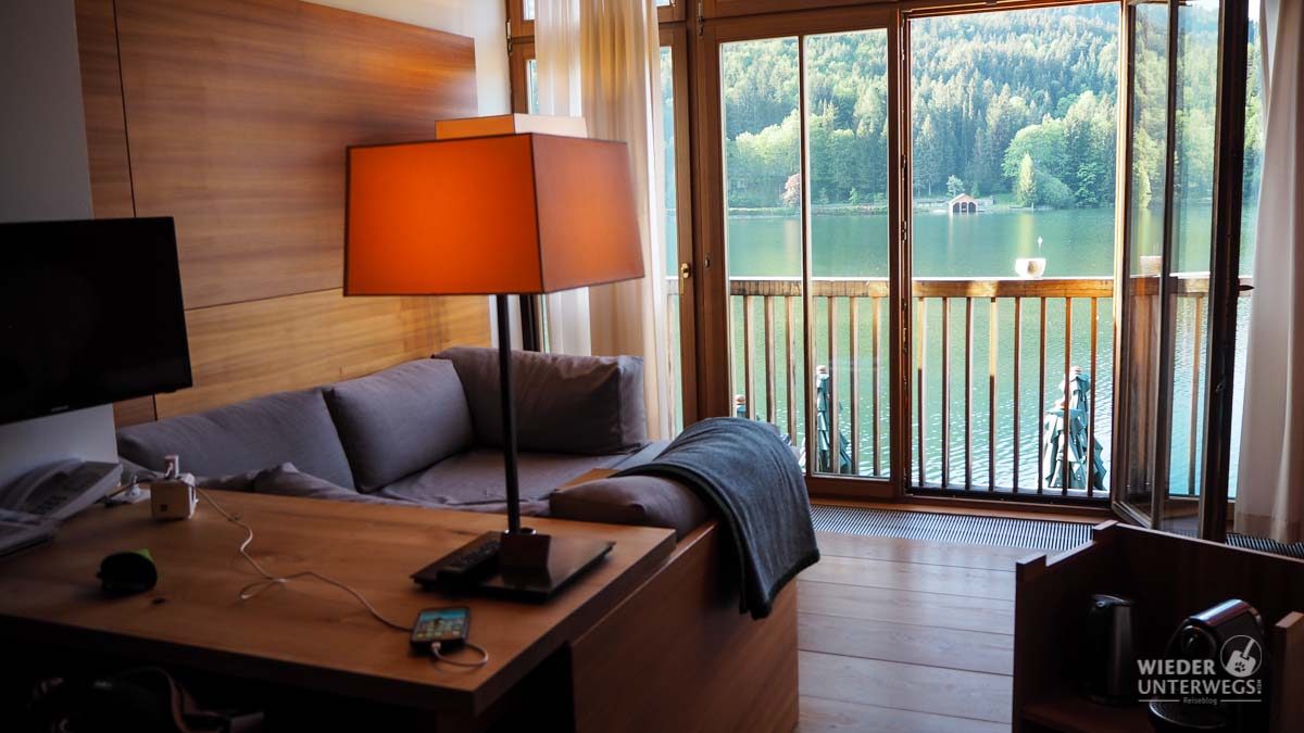 Seehotel grundlsee ausblick