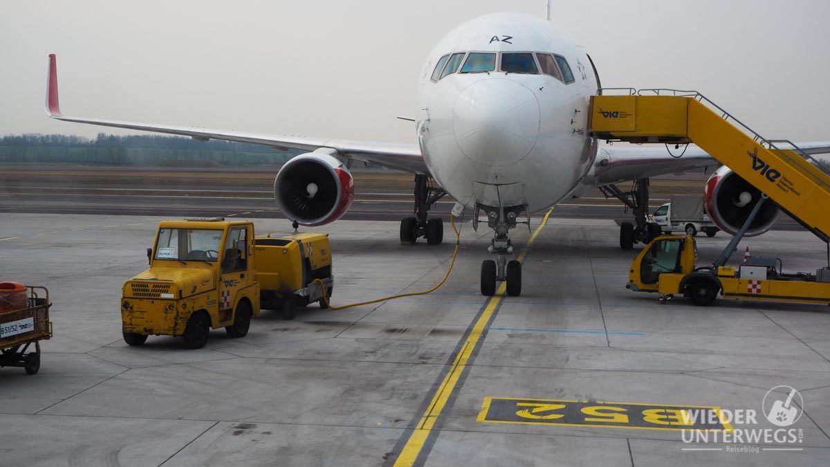 Tanken Flughafen Wien Besuchertour