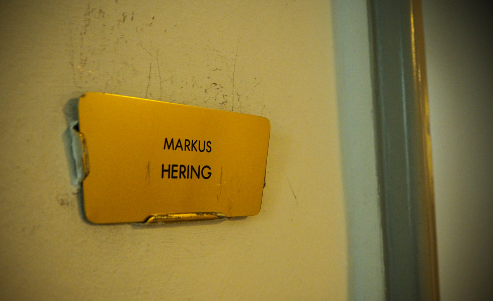 Burgtheater Garderobe markus hering führung