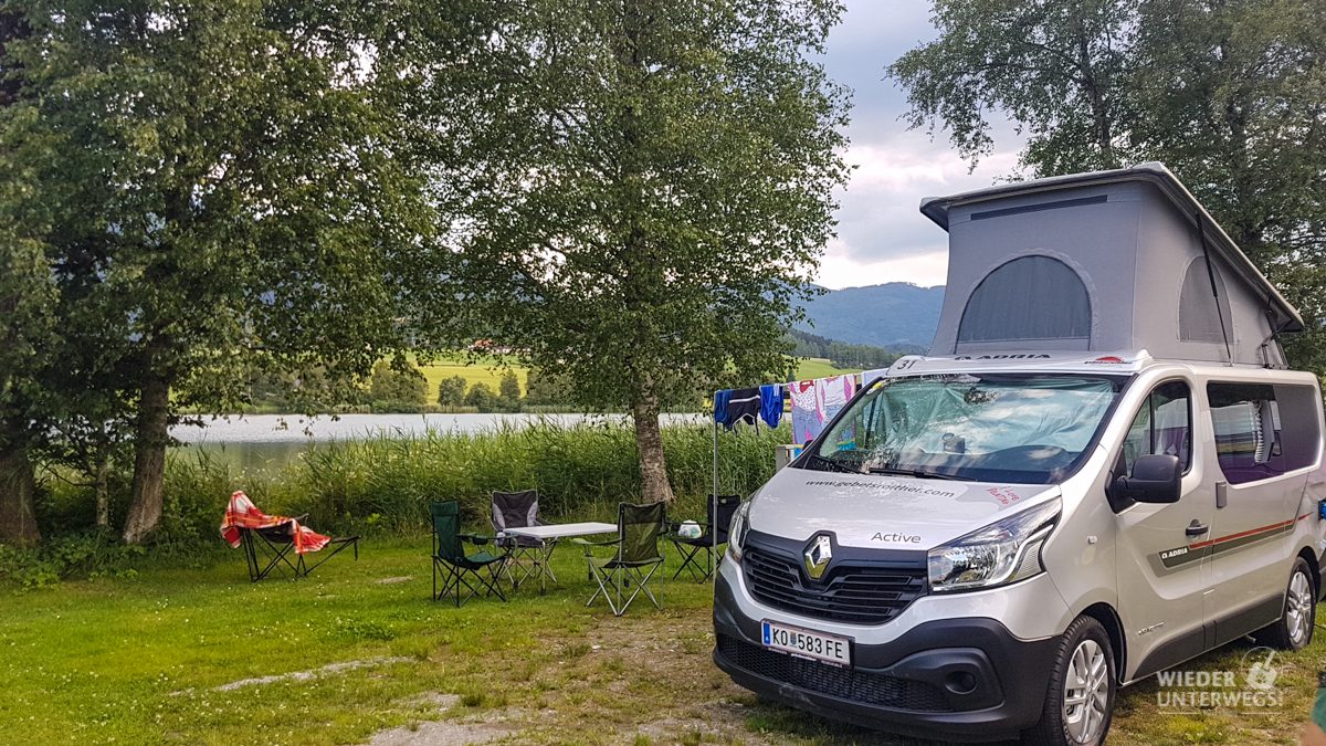 Stellplatz am putterersee camping