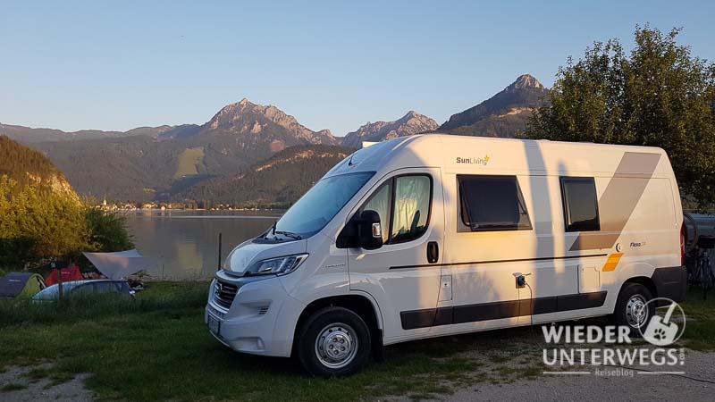 Camping mit Hund Wolfgangsee salzburg