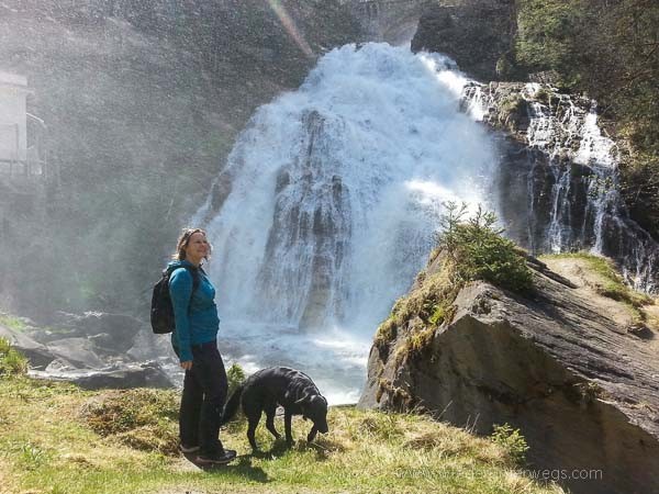 Mit Hund Kur Gastein Wasserfall