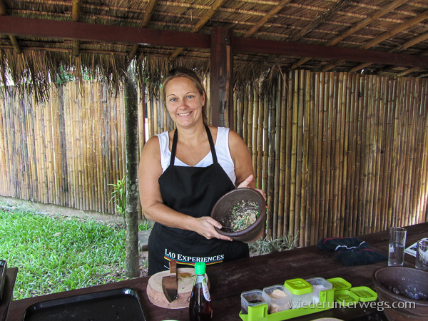 Kochkurs in Laos