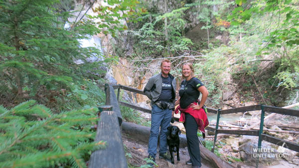 tscheppa schlucht ausflug mit hund