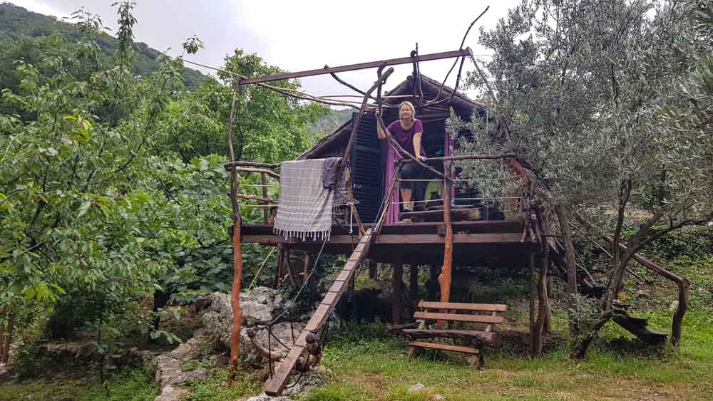 Montenegro Urlaub im Baumhaus Stari Bar