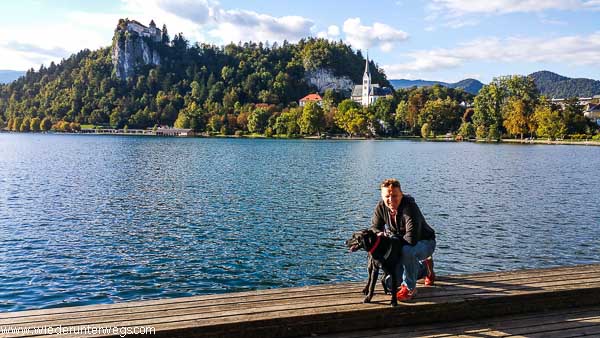 Rund um Bled am See mit Hund in Slowenien