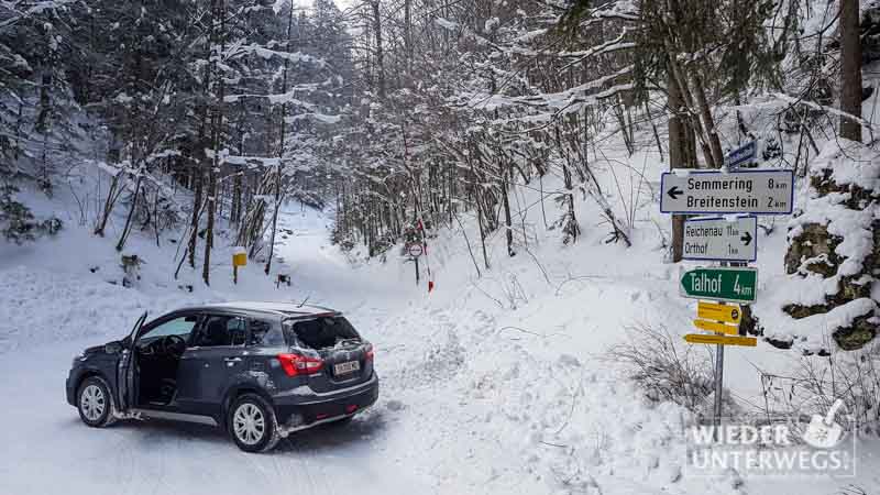 winterlandschaft wiener alpen