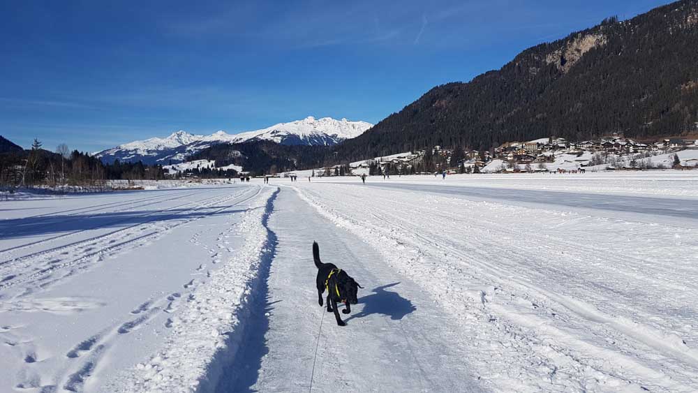 winterwanderweg weissensee