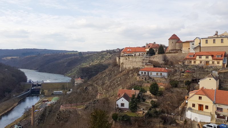 ausblick von znaim auf die thaya