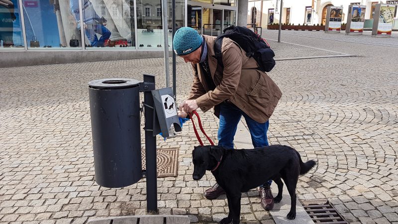 mit hund in znaim